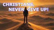 Instagram Who is 'Christians, never give up!'?