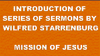 Sermons Wilfred